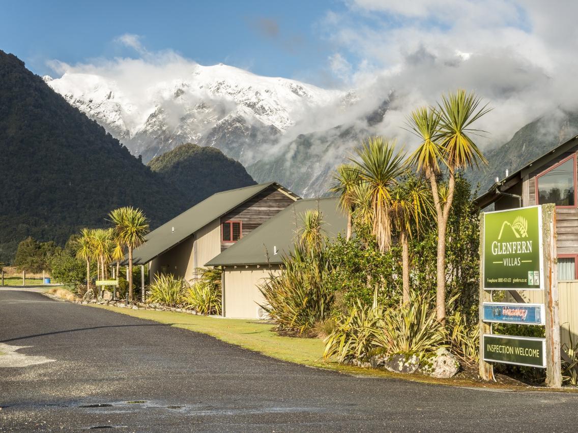 Glenfern Villas Franz Josef Exteriör bild
