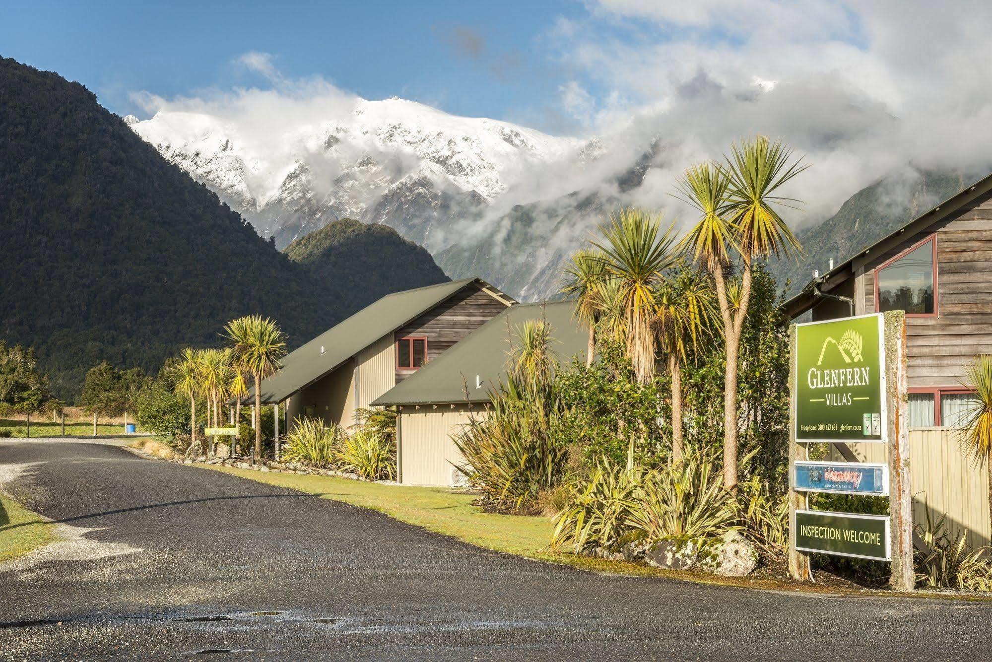 Glenfern Villas Franz Josef Exteriör bild